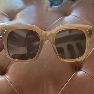Beige Sunglasses